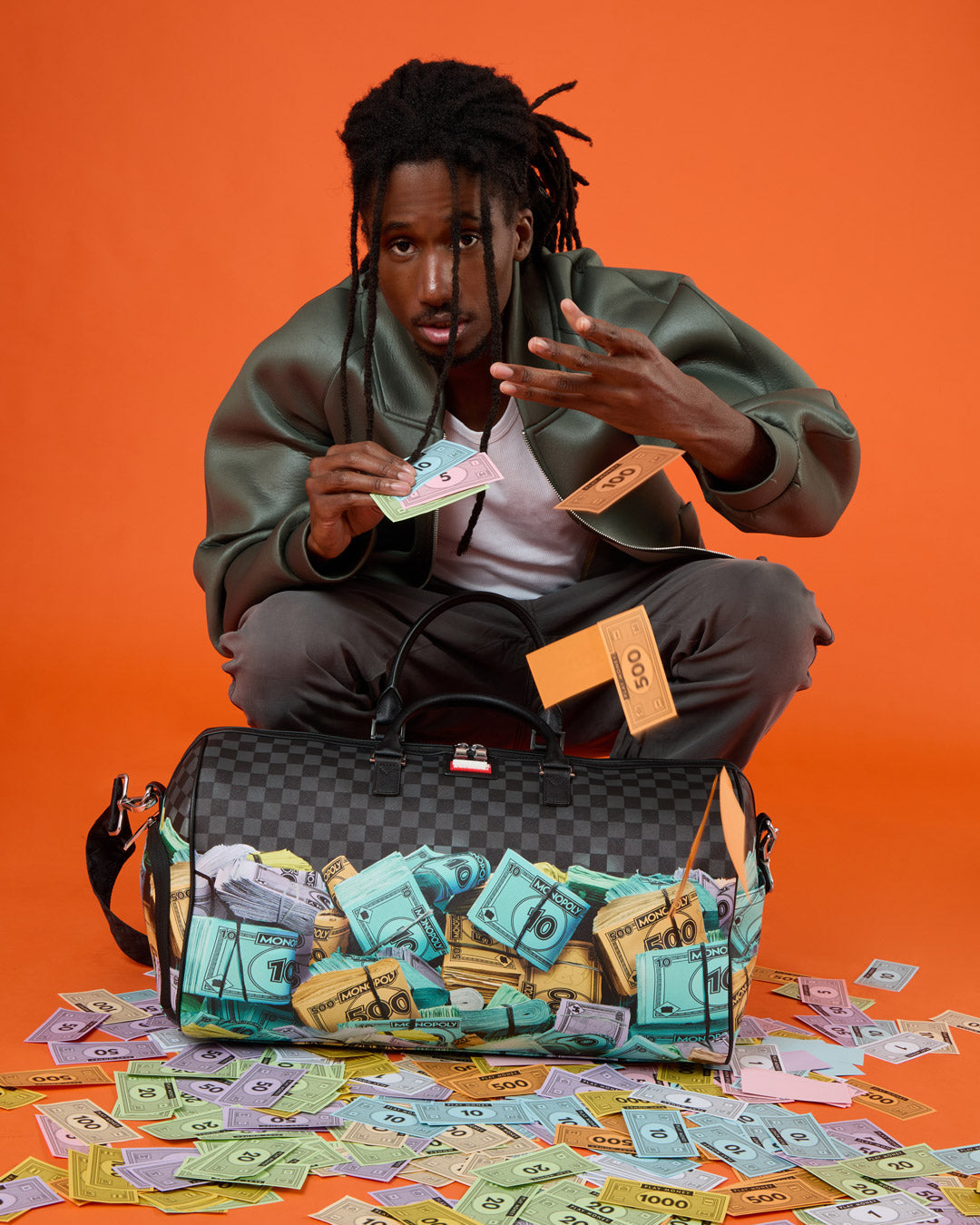 MONOPOLY STACK UP DUFFLE