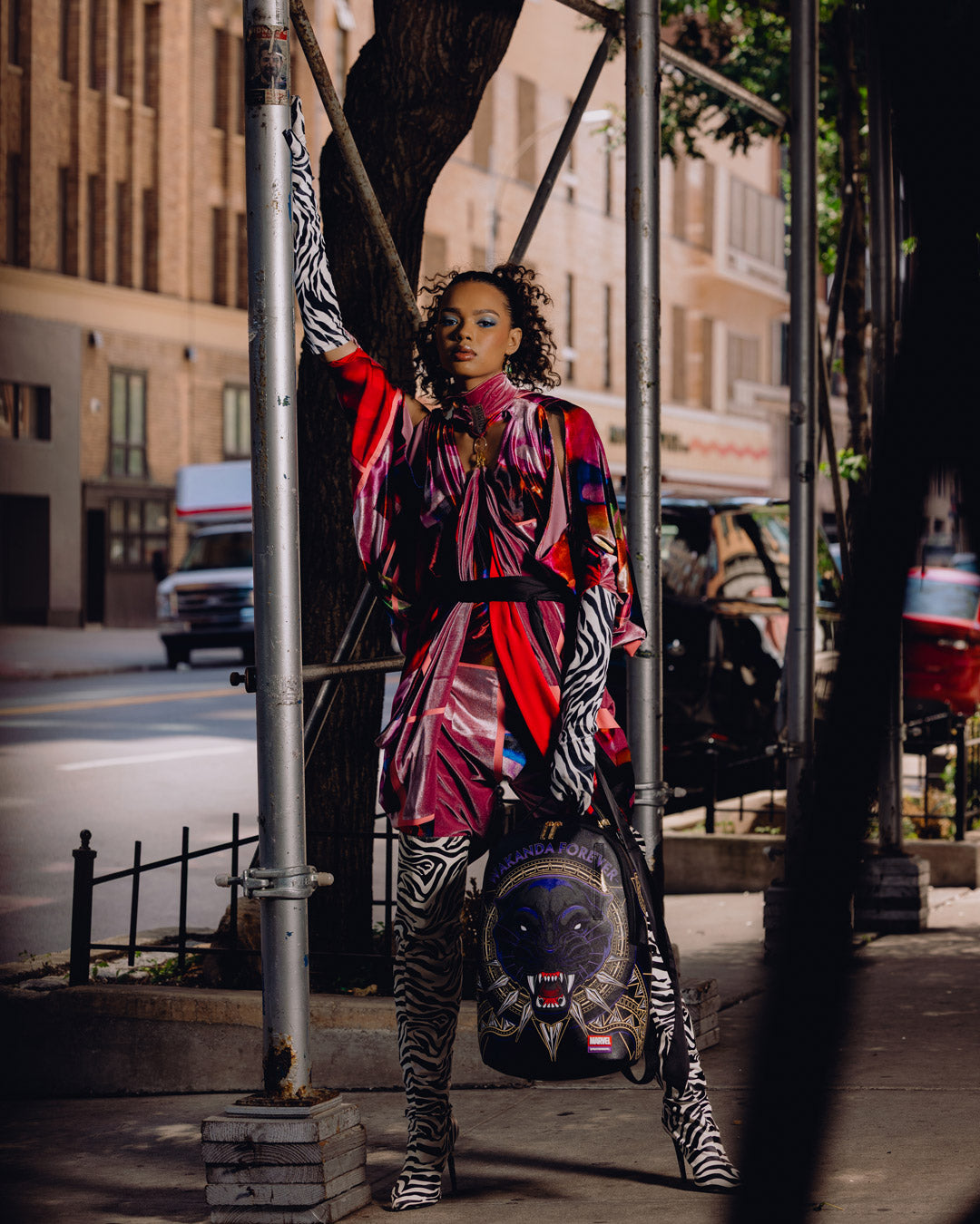 MARVEL WAKANDA BLACK PANTHER SHARK BACKPACK