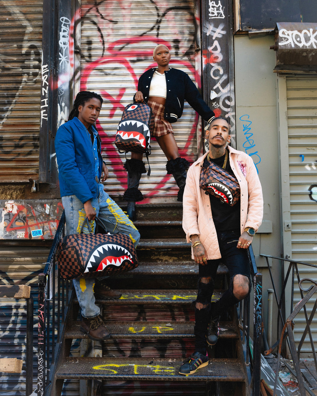 THE HANGOVER SHARK CARGO CROSSBODY