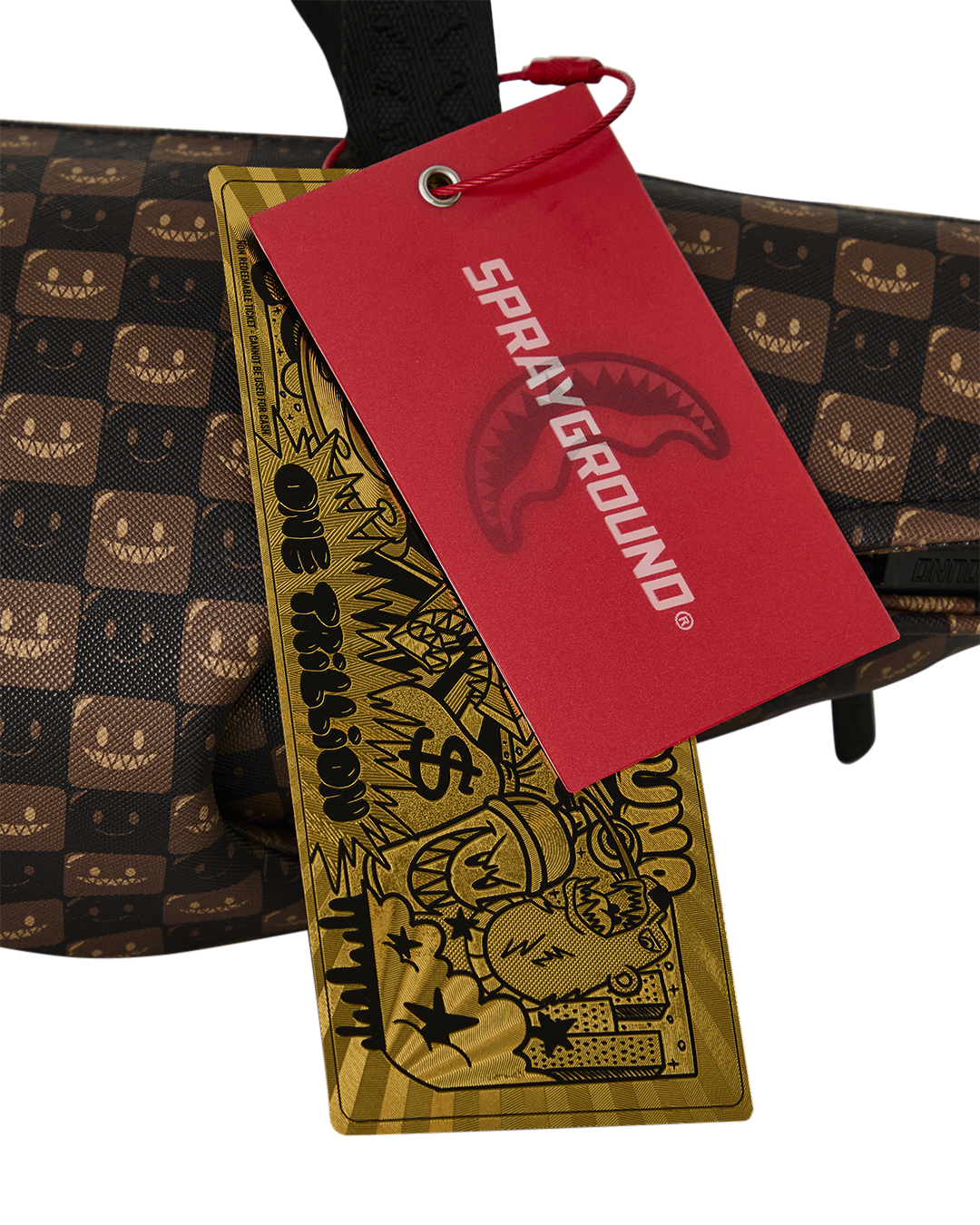 SHARKS IN PARIS GRIN & GRIND SHARK DUFFLE