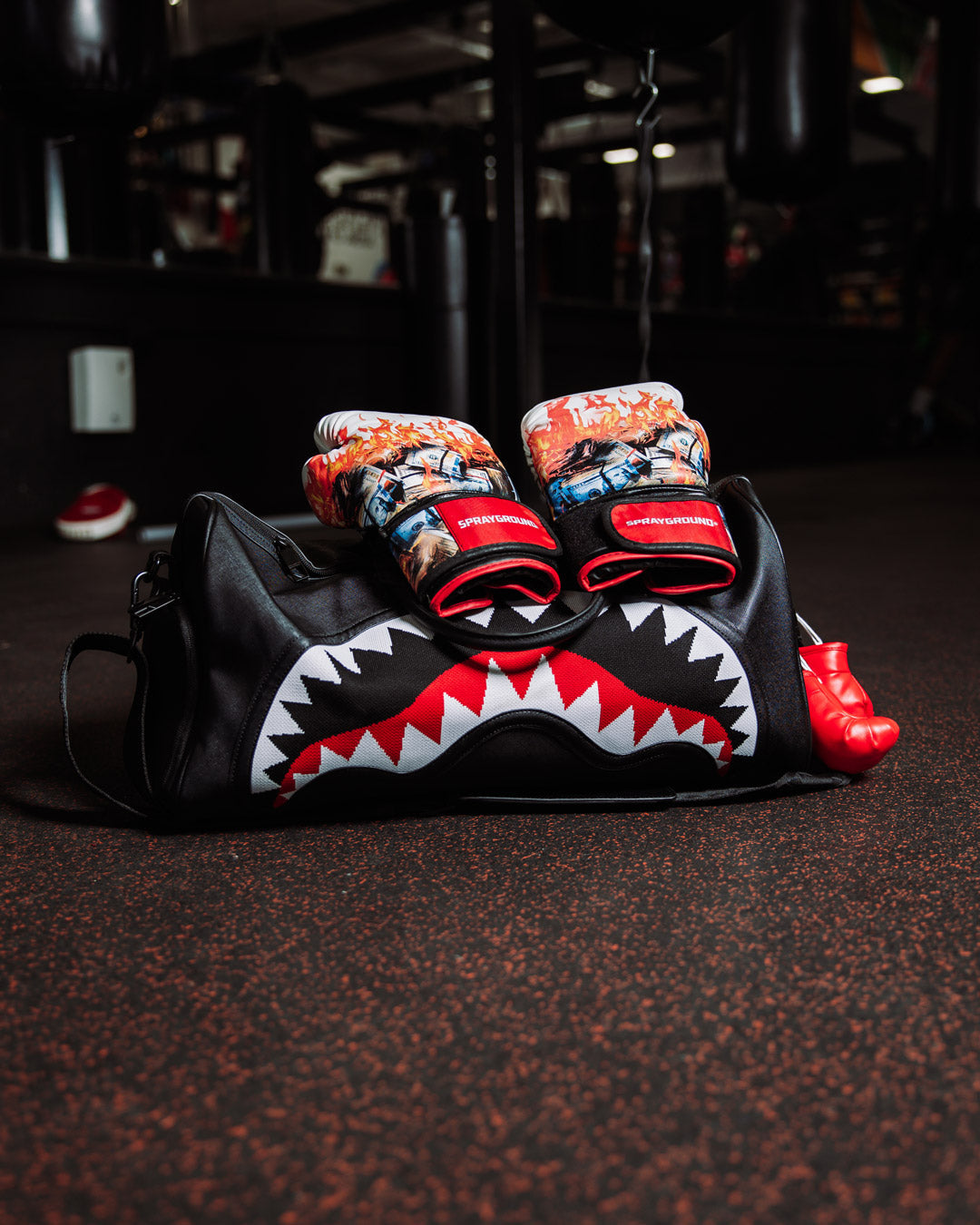KNIT COMMANDER DUFFLE